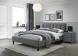 Sänky Samara, 160x200 cm, harmaa hinta ja tiedot | Sängyt | hobbyhall.fi