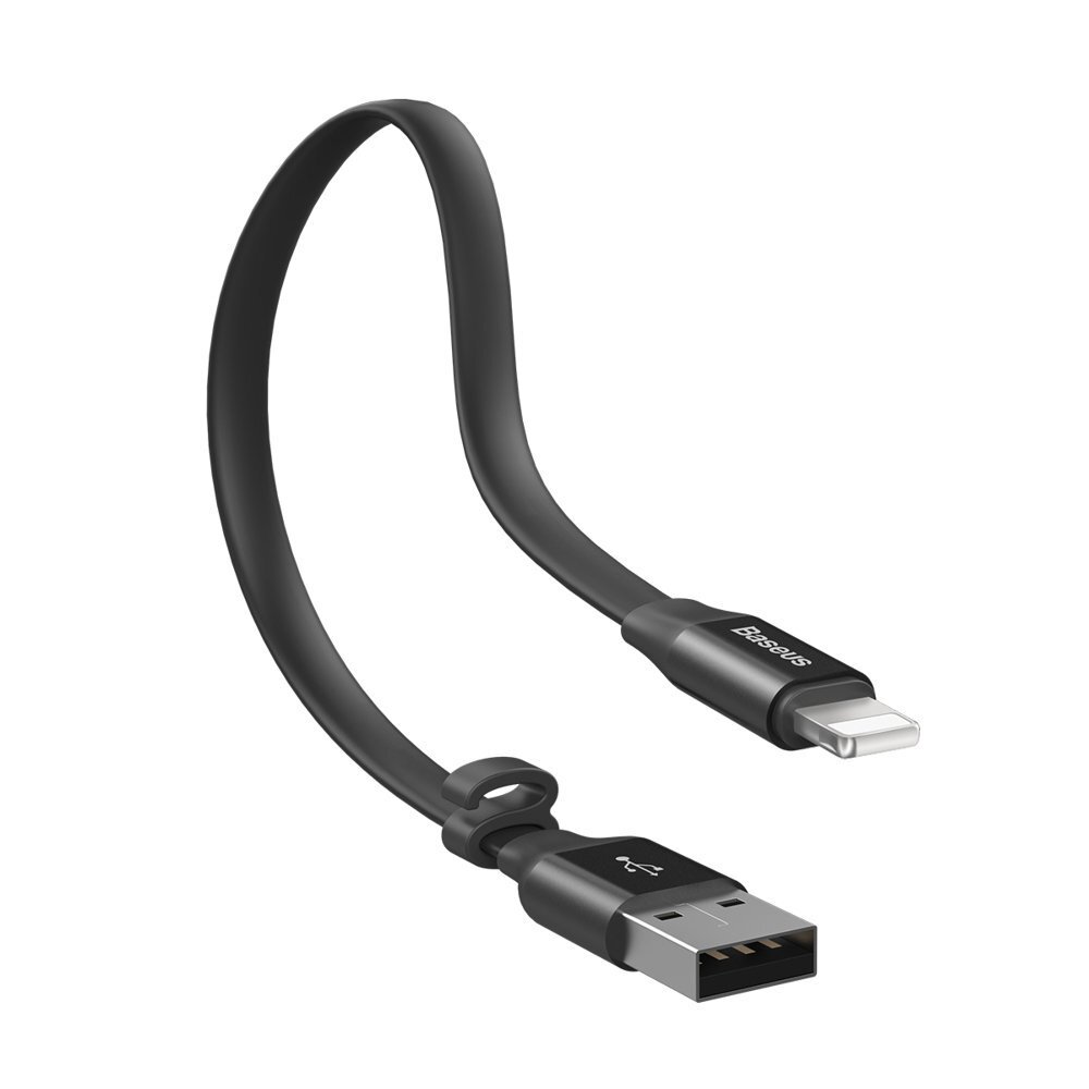 Baseus Nimble, USB / Lightning, 0,23 m hinta ja tiedot | Puhelinkaapelit | hobbyhall.fi