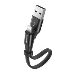 Baseus Nimble, USB / Lightning, 0,23 m hinta ja tiedot | Puhelinkaapelit | hobbyhall.fi