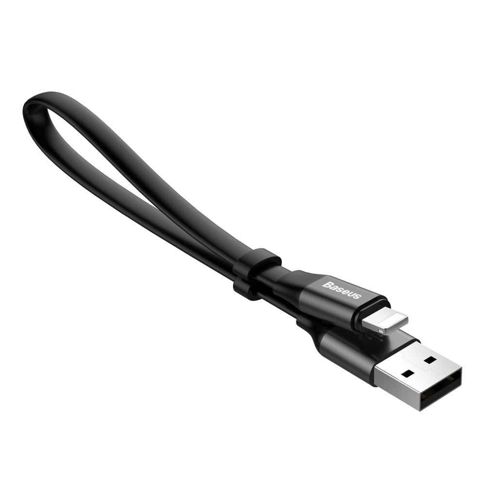 Baseus Nimble, USB / Lightning, 0,23 m hinta ja tiedot | Puhelinkaapelit | hobbyhall.fi