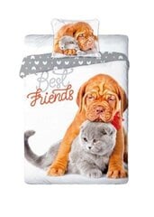 Lasten vuodevaatesetti Best Friends 140x200, 2 osaa hinta ja tiedot | Vuodevaatteet lapsille | hobbyhall.fi