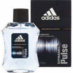 Adidas Dynamic Pulse EDT miehille 100 ml hinta ja tiedot | Miesten hajuvedet | hobbyhall.fi