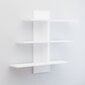 Seinähylly Kalune Design Wall Shelf 775, 111 cm, valkoinen hinta ja tiedot | Hyllyt | hobbyhall.fi