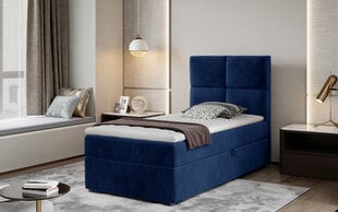 Sänky NORE Rivia 01, 90x200 cm, sininen hinta ja tiedot | Sängyt | hobbyhall.fi