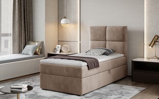 Sänky NORE Rivia 02, 90x200 cm, beige hinta ja tiedot | Sängyt | hobbyhall.fi