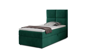 Sänky NORE Rivia 03, 90x200 cm, vihreä hinta ja tiedot | Sängyt | hobbyhall.fi