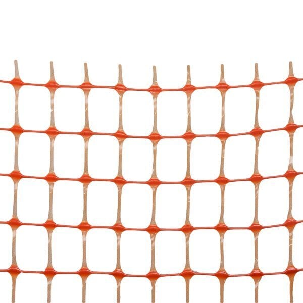 Suojaverkko BARRIER NET, 1x30 m, 90x26 mm, 100 g/m2, oranssi hinta ja tiedot | Aidat ja tarvikkeet | hobbyhall.fi