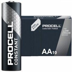 Duracell Procell AA 10 pakkaus hinta ja tiedot | Paristot | hobbyhall.fi