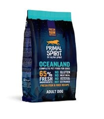 Primal Spirit märkäruoka täysikasvuisille koirille Oceanland 1kg hinta ja tiedot | PRIMAL SPIRIT Lemmikit | hobbyhall.fi