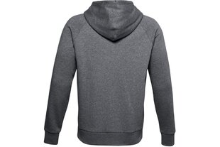 Under Armour Under Armour Rival Fleece FZ Hoodie 1357111-012, harmaa miesten collegepaita hinta ja tiedot | Miesten puserot ja hupparit | hobbyhall.fi