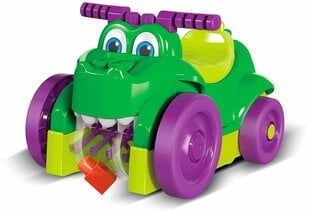 Mega Bloks® Crocodile leluauto renkailla, 25 d., GFG22 hinta ja tiedot | Vauvan lelut | hobbyhall.fi