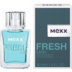 Mexx Fresh Man EDT miehelle 30 ml hinta ja tiedot | Mexx Hajuvedet ja kosmetiikka | hobbyhall.fi