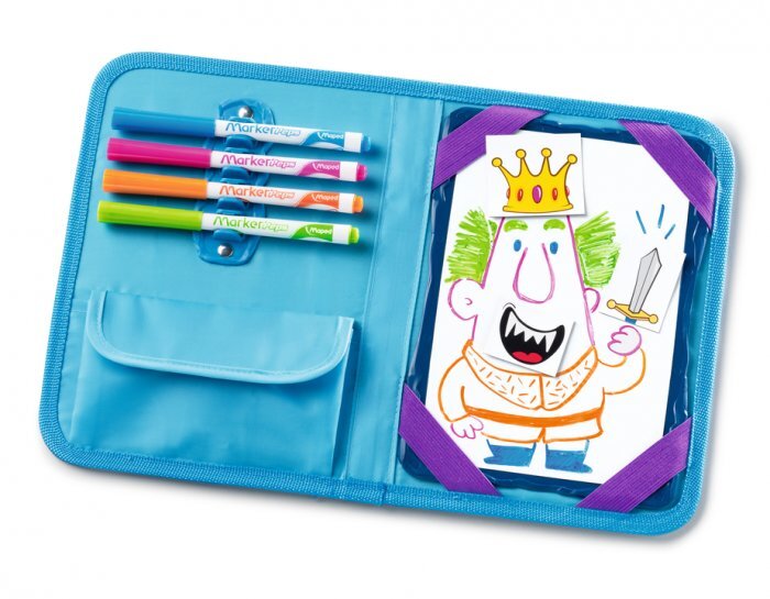 Maped Creativ Travel Board Knights and Princesses Piirustussetti magneettitaululla hinta ja tiedot | Taide- ja askartelutarvikkeet | hobbyhall.fi