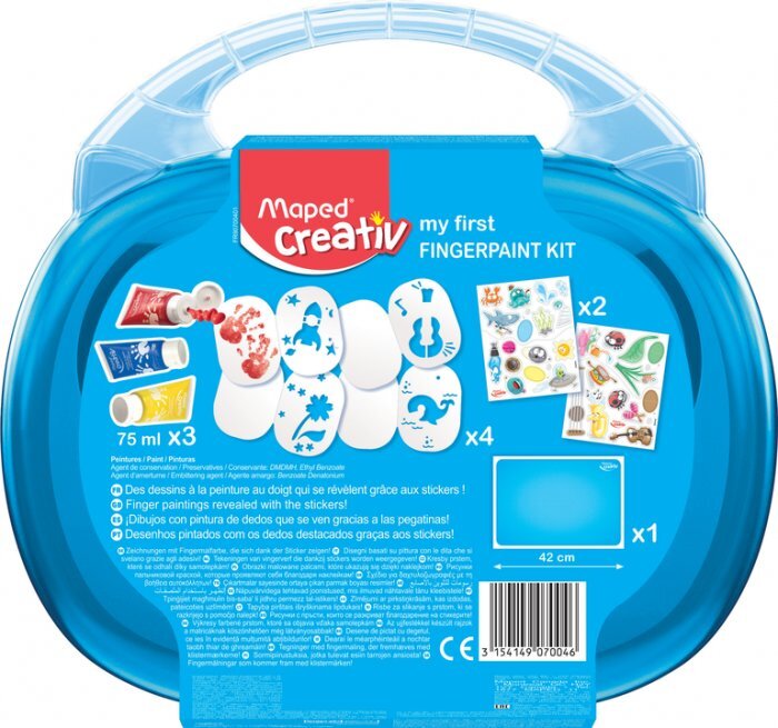 Maped Creativ Early Age sormivärisetti hinta ja tiedot | Taide- ja askartelutarvikkeet | hobbyhall.fi