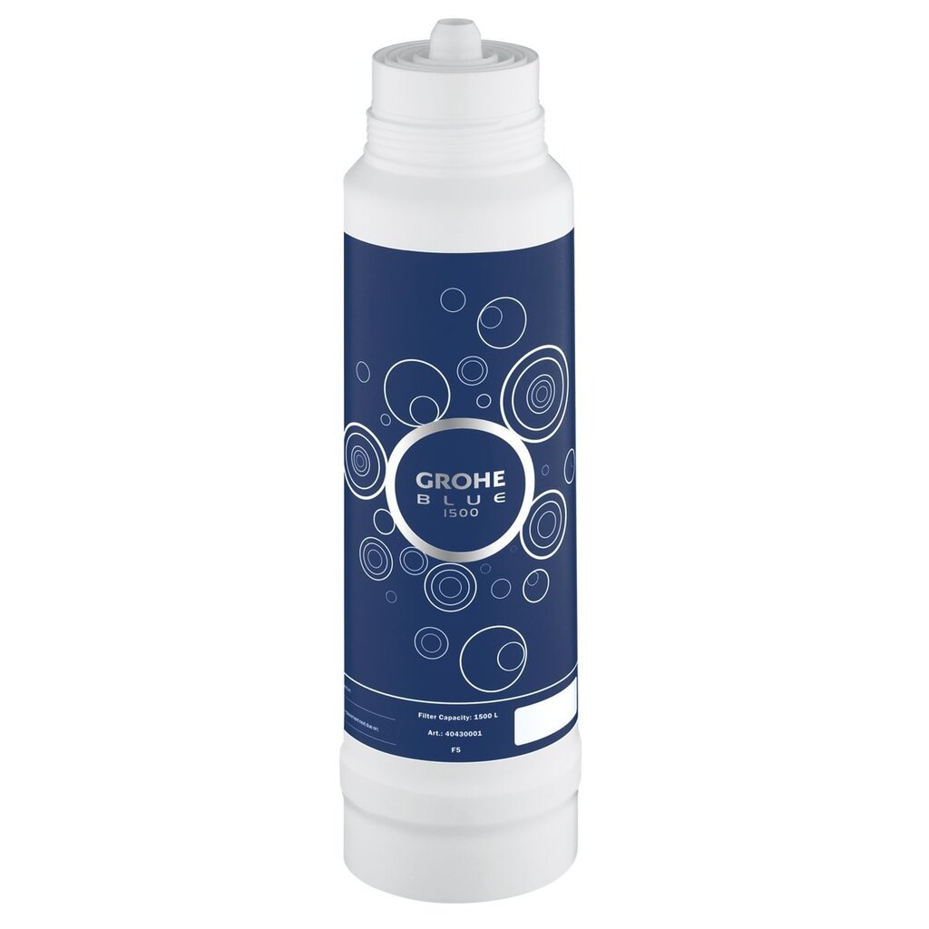 Suodatinpatruuna GROHE Blue 1500 l, 40430001 hinta ja tiedot | Keittiöallas- ja hanatarvikkeet | hobbyhall.fi