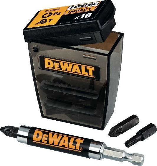 Teräsarja DeWalt 1/4" 16 kpl hinta ja tiedot | Käsityökalut | hobbyhall.fi