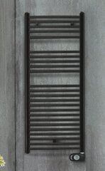 Zehnder Aura PBEBZ- 120-50 / MQ -sähköpatteri kylpyhuoneeseen, 120 x 50 cm, musta hinta ja tiedot | Zehnder Kodin remontointi | hobbyhall.fi