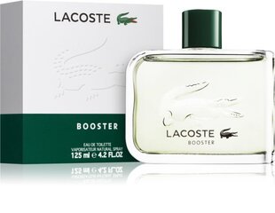 Lacoste Booster EDT miehelle 125 ml hinta ja tiedot | Lacoste Hajuvedet ja kosmetiikka | hobbyhall.fi