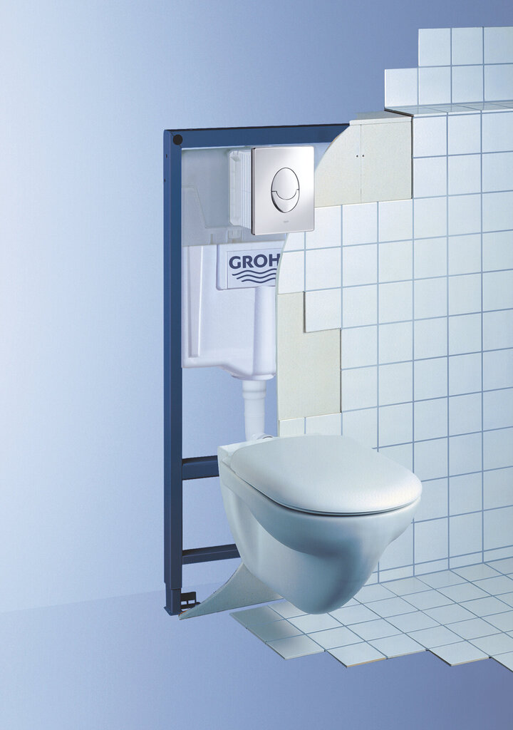 Grohe Skate Air WC-huuhtelupainike hinta ja tiedot | WC-istuimen lisätarvikkeet | hobbyhall.fi