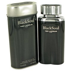 Black Soul Ted Lapidus EDT parfyymi miehille Tilavuus - 100 ml hinta ja tiedot | Miesten hajuvedet | hobbyhall.fi