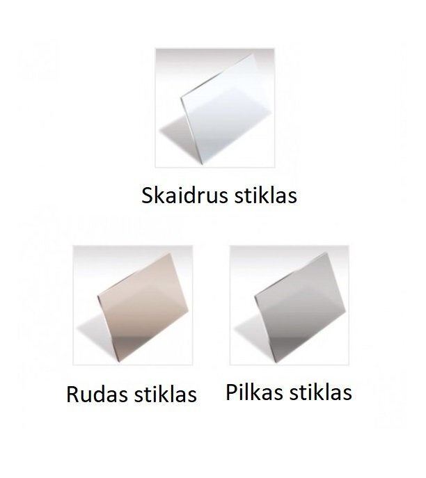 Baltijos Brasta Sonata -suikukaappi, kirkas lasi, 90 x 90cm hinta ja tiedot | Suihkukaapit ja suihkunurkat | hobbyhall.fi