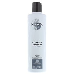 Volyymia lisäävä shampoo Nioxin System 2, 300 ml. hinta ja tiedot | Shampoot | hobbyhall.fi