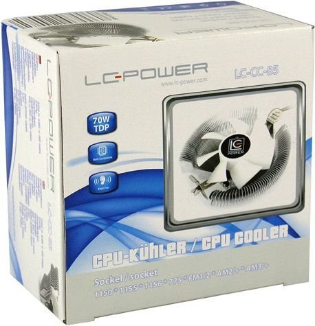 LC-Power LC-CC-85 hinta ja tiedot | Prosessorin jäähdyttimet | hobbyhall.fi