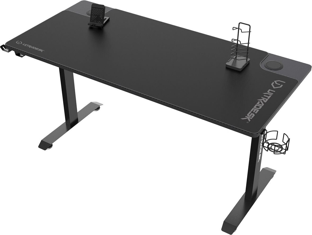 Pelipöytä Ultradesk Momentum, musta hinta ja tiedot | Tietokonepöydät ja työpöydät | hobbyhall.fi