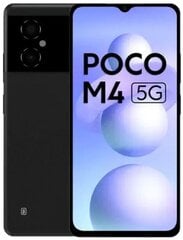 Poco M4 5G 4/64GB Power Black MZB0BEXEU hinta ja tiedot | Poco Puhelimet, älylaitteet ja kamerat | hobbyhall.fi