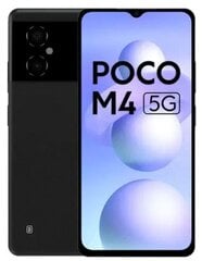 Poco M4 5G 4/64GB Power Black MZB0BEXEU hinta ja tiedot | Poco Matkapuhelimet ja tarvikkeet | hobbyhall.fi