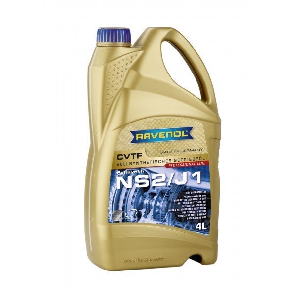 RAVENOL ATF CVTF NS2/J1 NESTE 4L SYNT. JATCO, NISSAN, MITSUBISHI, SUZUKI, PSA hinta ja tiedot | Voiteluöljyt ja -nesteet | hobbyhall.fi