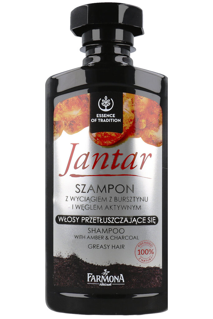 Farmona Jantar Shampoo rasvaisille hiuksille, 330 ml hinta ja tiedot | Shampoot | hobbyhall.fi