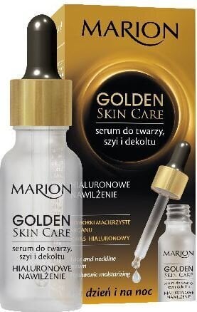 Marion Golden Skin Kosteuttava seerumi kasvoille ja kaulalle hyaluronihapolla 20 ml