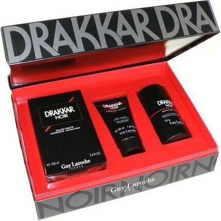 Guy Laroche Drakkar Noir EDT lahjapakkaus miehelle 100 ml hinta ja tiedot | Miesten hajuvedet | hobbyhall.fi