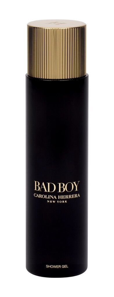 Carolina Herrera Bad Boy suihkugeeli miehille 200 ml hinta ja tiedot | Naisten ihonhoito | hobbyhall.fi