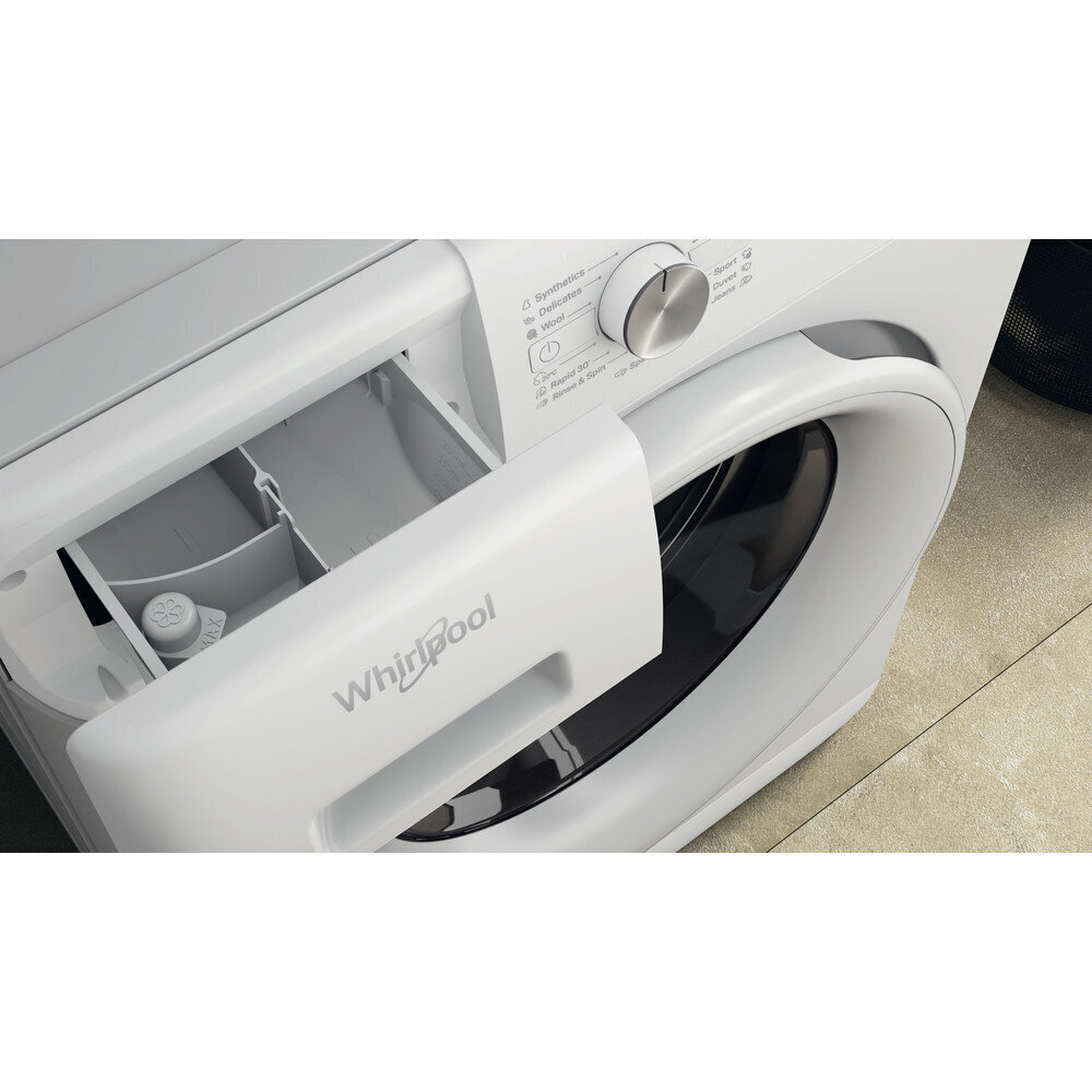 Whirlpool FFS 7458 W EE Pyykinpesukone hinta ja tiedot | Pyykinpesukoneet | hobbyhall.fi