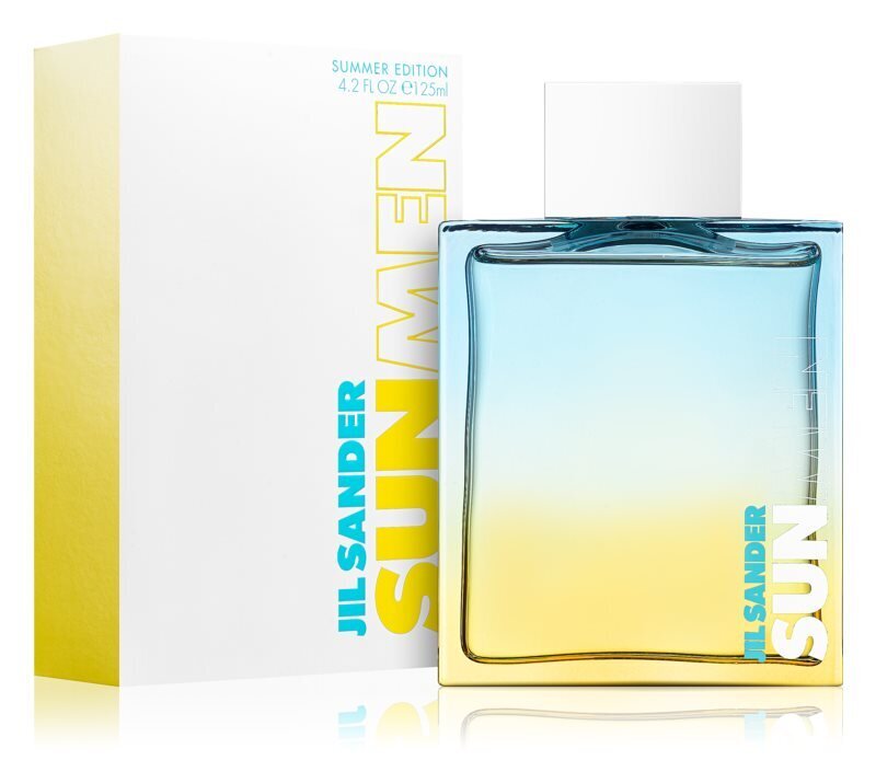 Jil Sander Sun Men Summer Edition 2020 EDT miehille 125 ml hinta ja tiedot | Miesten hajuvedet | hobbyhall.fi