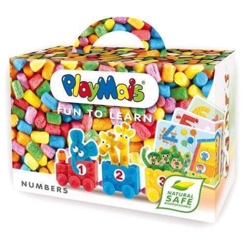 Kehittävä peli PlayMais Numbers, 550 osaa hinta ja tiedot | Kehittävät lelut | hobbyhall.fi