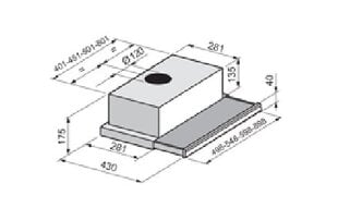 Allenzi S2 60 WH1 hinta ja tiedot | Liesituulettimet | hobbyhall.fi