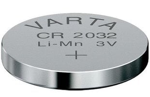 Varta CR 2032 litiumparistot, 2 kpl hinta ja tiedot | Paristot | hobbyhall.fi