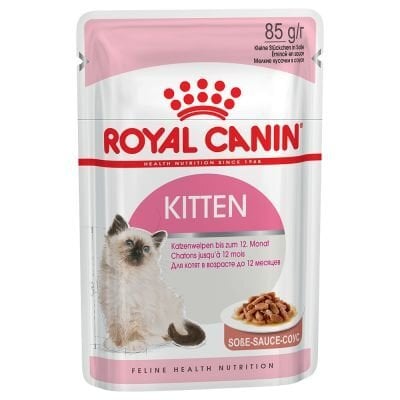 Royal Canin Kitten Instinctive In Gravy Pouch ruoka kissanpennuille 85 g hinta ja tiedot | Kissanruoka | hobbyhall.fi