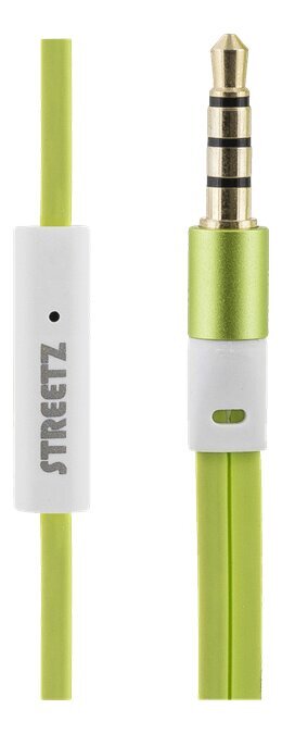 Streetz HL-355 Green nappikuulokkeet hinta ja tiedot | Kuulokkeet | hobbyhall.fi