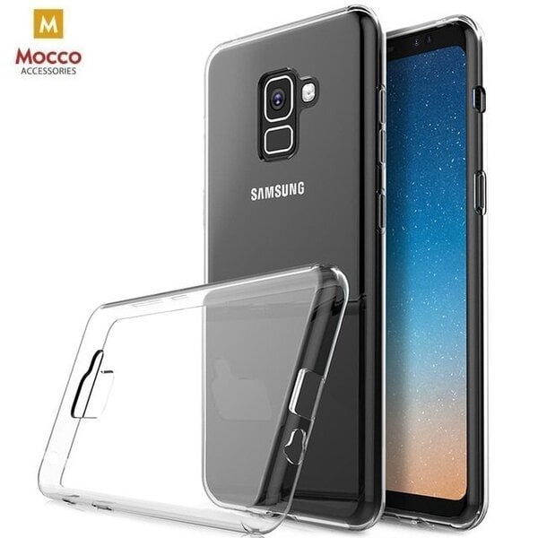 Mocco Ultra Back Case 0.3 mm Silicone Case for Samsung J610 Galaxy J6 Plus (2018) Transparent