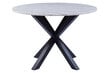 Pöytä Heaven, valkoinen/musta hinta ja tiedot | Ruokapöydät | hobbyhall.fi