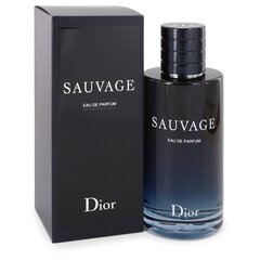Hajuvesi Dior Sauvage EDP miehille, 200 ml hinta ja tiedot | Miesten hajuvedet | hobbyhall.fi