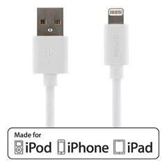 Deltaco IPLH-169, USB A, Lightning, 0,5 m hinta ja tiedot | Puhelinkaapelit | hobbyhall.fi