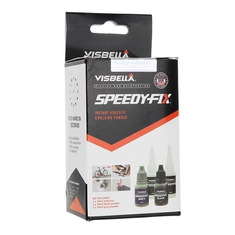 Visbella Speedy-Fix Liimasarja: Täytä ja liimaa 20ml + 20 ml hinta ja tiedot | Lisätarvikkeet autoiluun | hobbyhall.fi