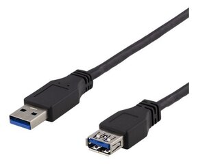 Deltaco USB3-243, USB 3.1, USB-A, 3 m hinta ja tiedot | Kaapelit ja adapterit | hobbyhall.fi