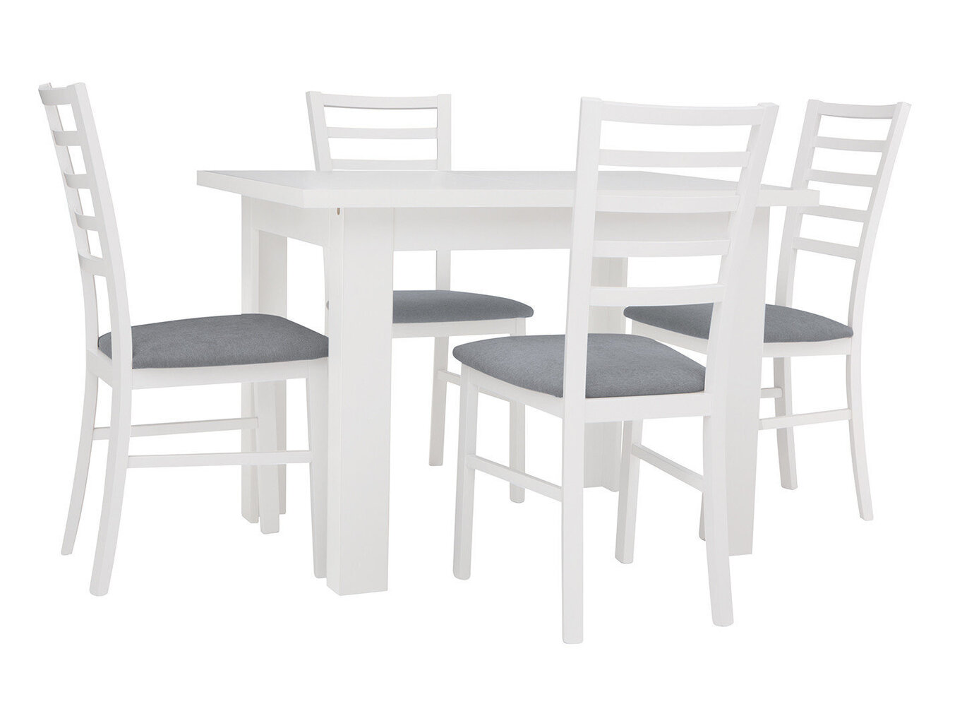 Ruokapöytä BRW Simple, valkoinen hinta ja tiedot | Ruokapöydät | hobbyhall.fi