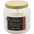Tuoksukynttilä kannella Candle-Lite Woodland Pumpkin, 396 g